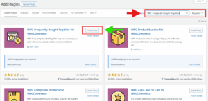 WooCommerce addon products