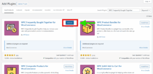 WooCommerce addon products
